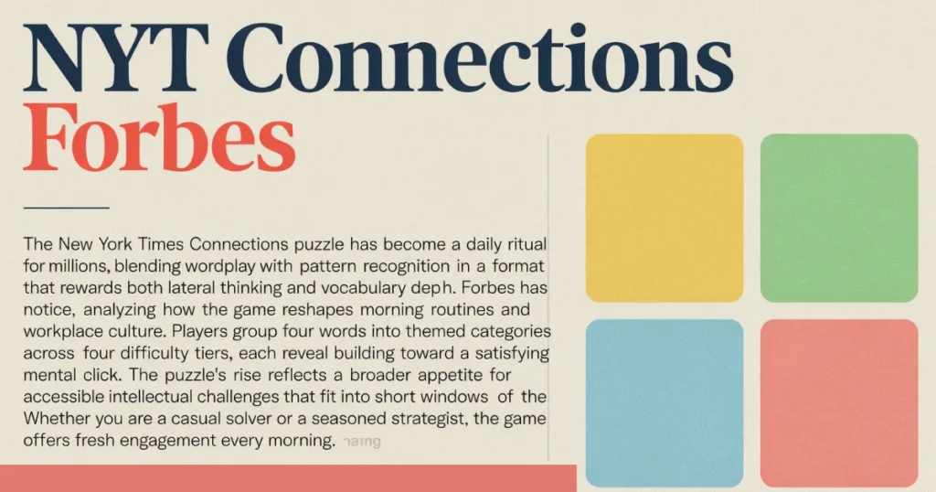 NYT Connections Forbes